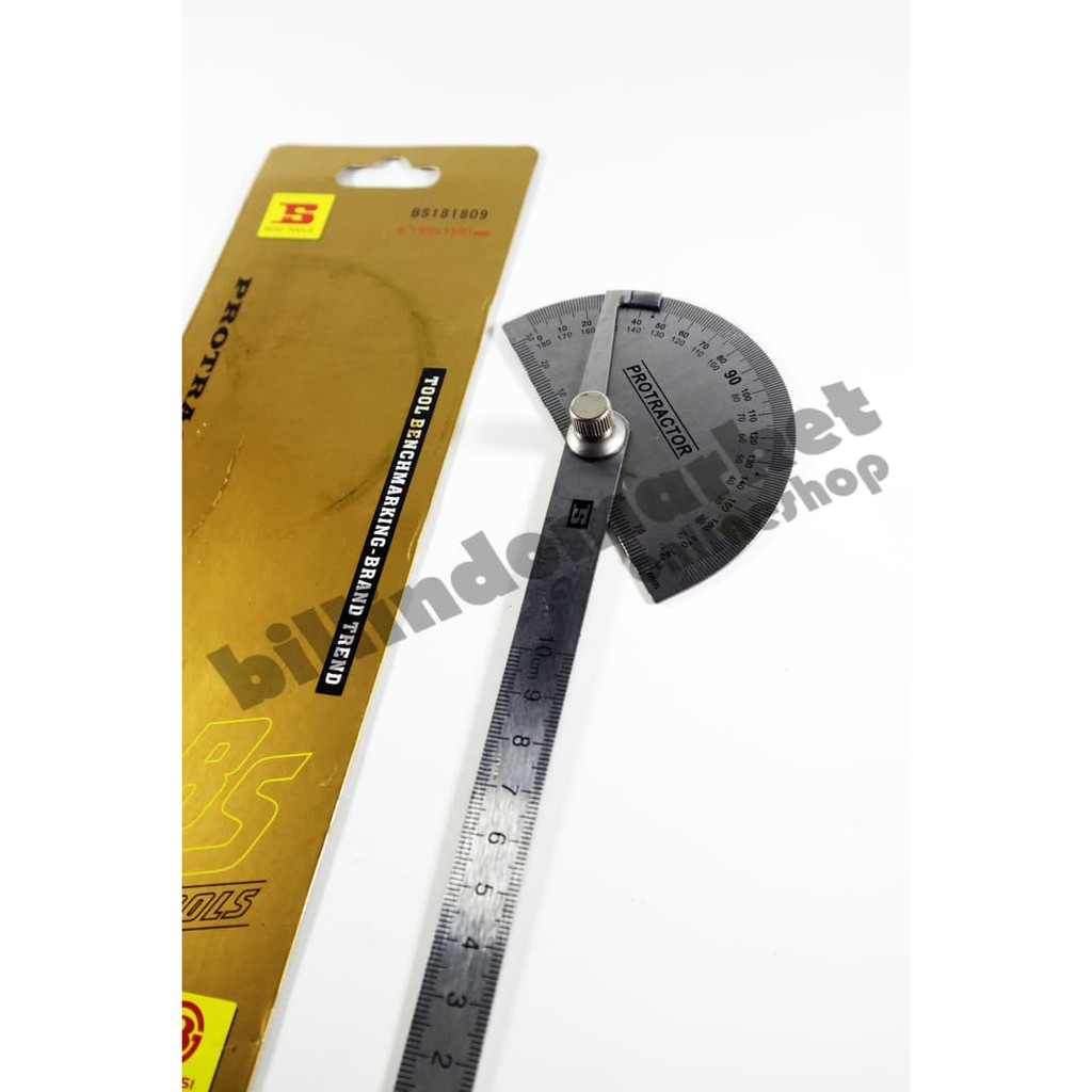 

BOSI Penggaris Protractor 6" TOP Quality