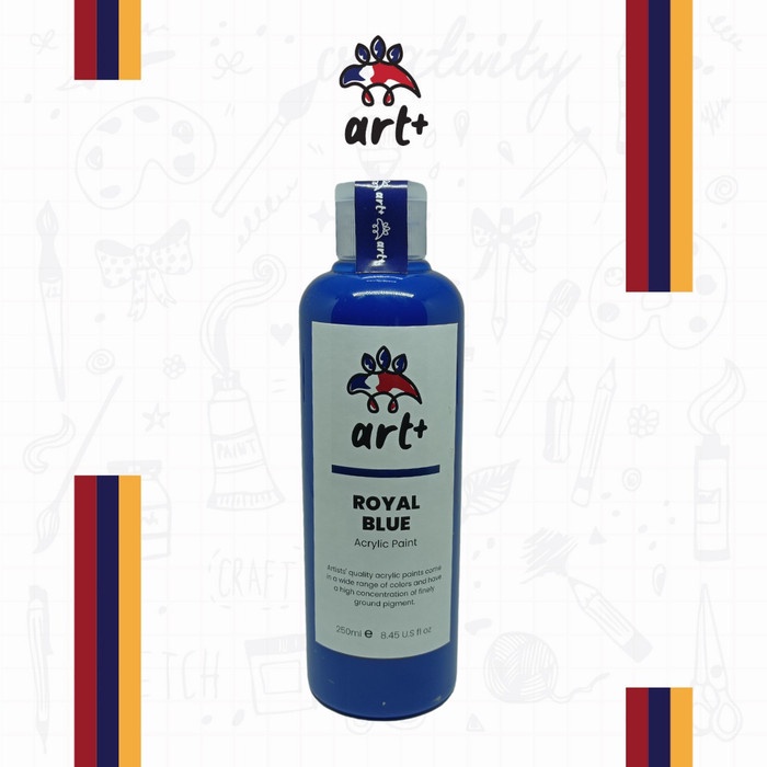 

Star Acrylic Paint/Cat Akrilik Art+ Royal Blue 250 Ml Hemat