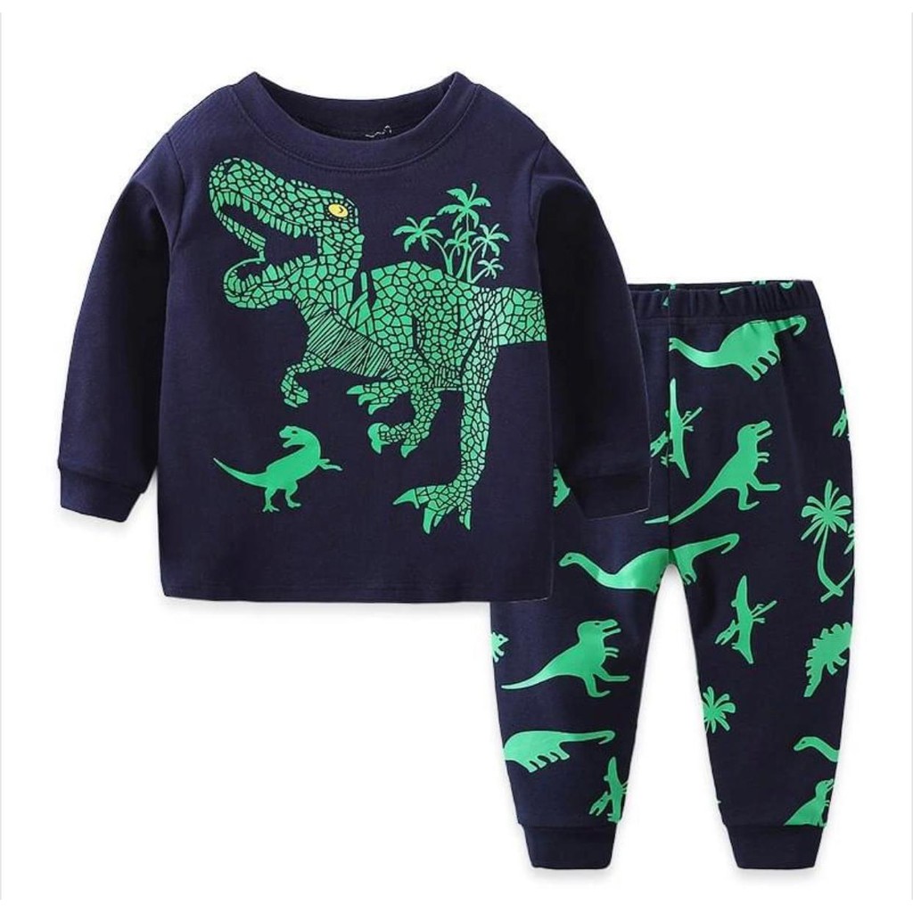 COD SETELAN ANAK DINO TREX // SETELAN ANAK LAKI LAKI // BAJU ANAK MURAH 1-5TAHUN