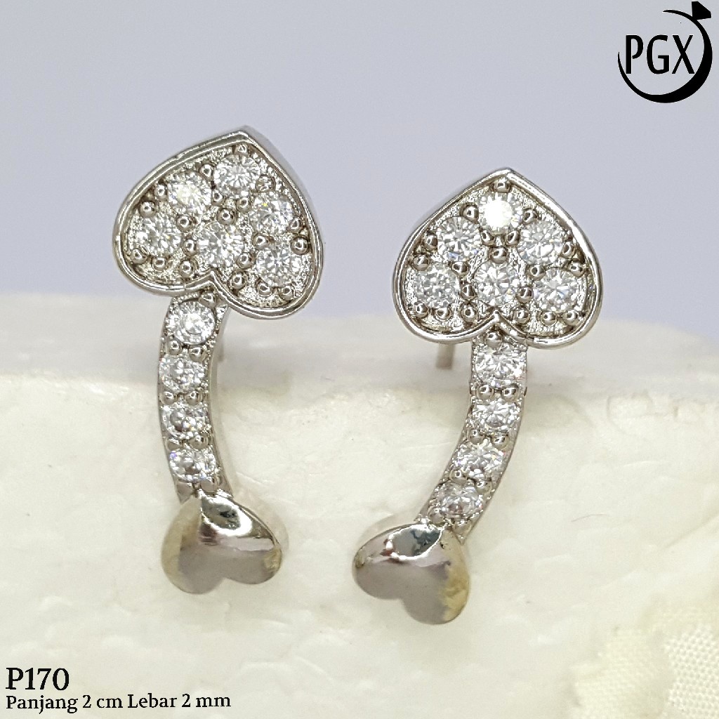 PGX Anting Panjang Korea Xuping Lapis Emas Aksesoris Perhiasan Premium - P170