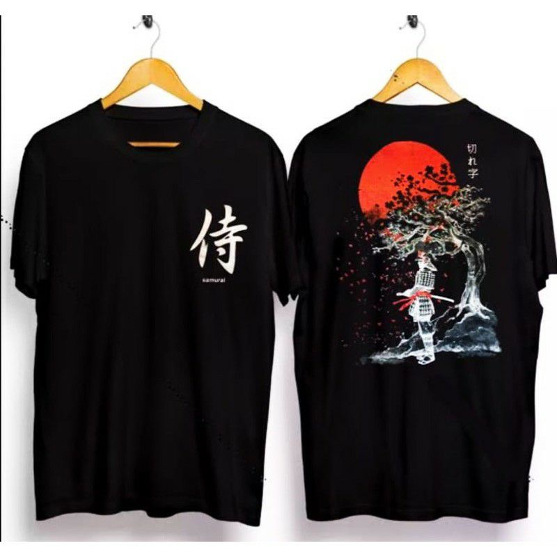  Kaos  Samurai Jepang  Kaos  Jepang  Kaos  Konveksi Shopee  