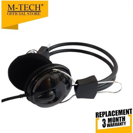 itstore Headset Gaming Pc Laptop Hp M-Tech 07 Gratis Audio Spliter mtech 07 Headphone