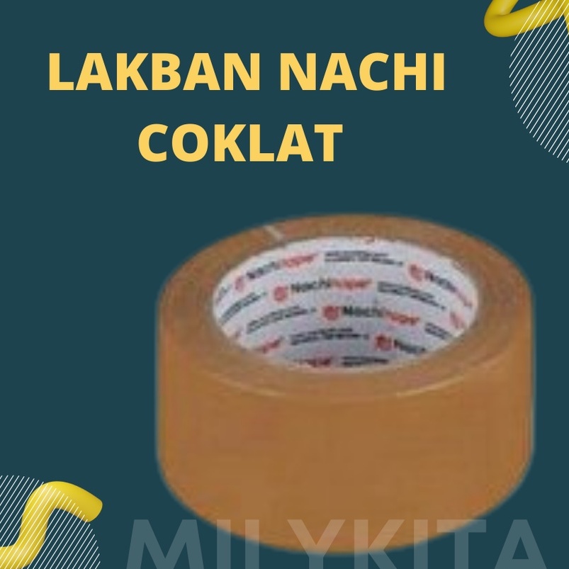 Lakban OPP Isolasi Tape 2 inch Coklat Bening Murah 45 mm 100 yard 2inch