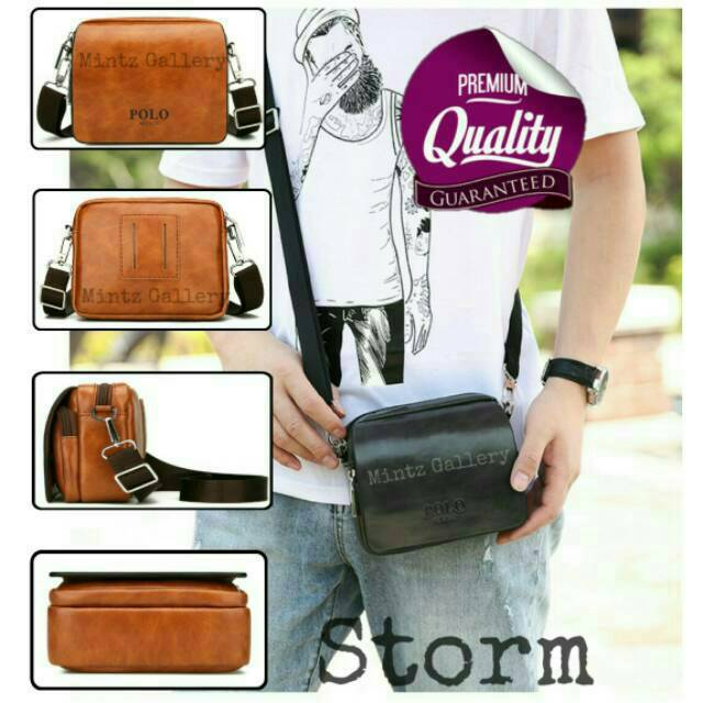 Tas selempang / tas pinggang / waistbag / slingbag horizontal JEEP Storm