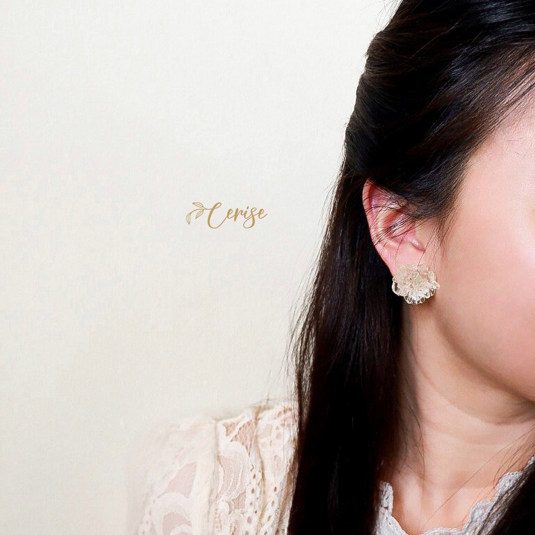 Stacey Earrings | Anting tusuk bunga korea cantik aksesoris wanita korean style trendy stylish