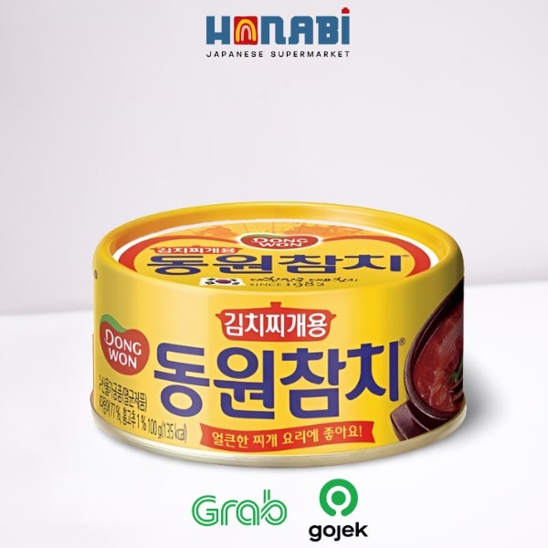 

Dongwon Tuna With Kimchi 100g - Tuna For Kimchi Jjigae Made In Korea