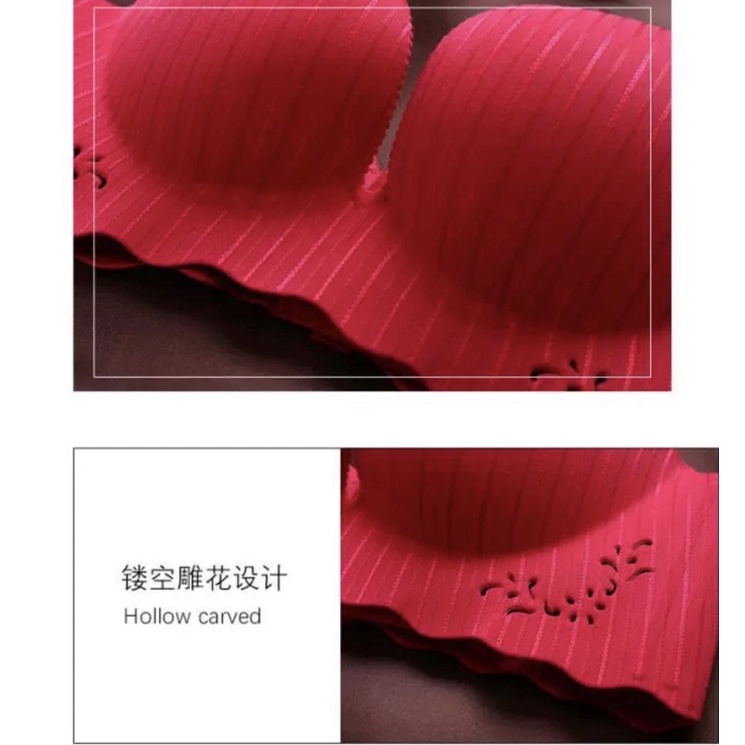 Bra Seamless (K-L8) Motif Liris busa normal tanpa kawat