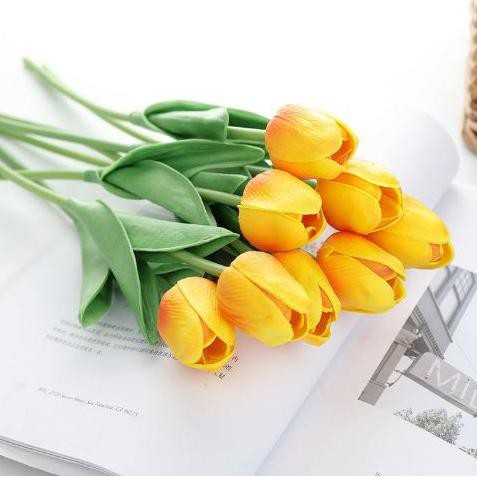 TERMURAH BUNGA TULIP PLASTIK - BUNGA TULIP ARTIFICIAL ..