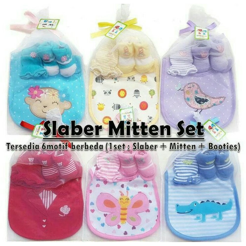 PAKET Slaber, Mitten, Booties