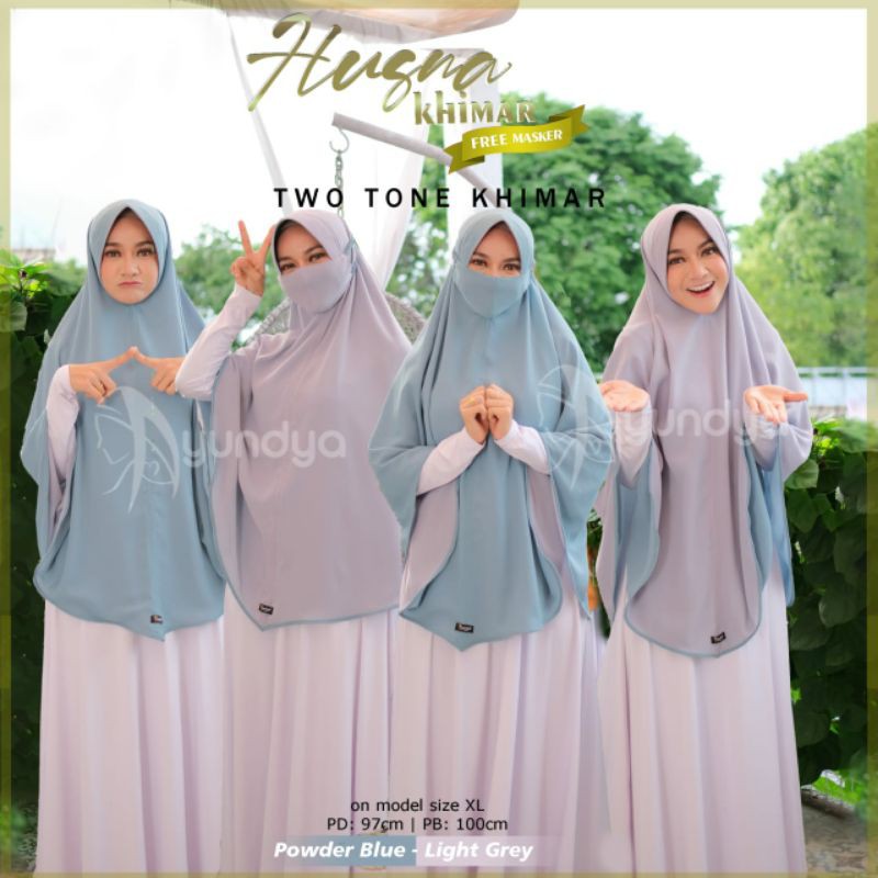 HIJAB INSTAN KHIMAR HUSNA || BOLAK BALIK || AYUNDYA