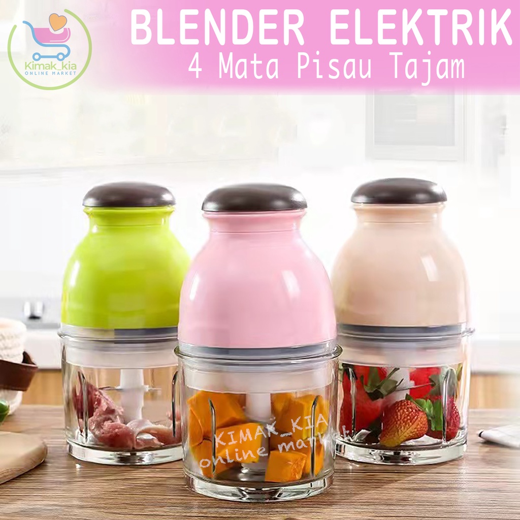 [ ORIGINAL ] BLENDER LISTRIK / BLENDER DAGING SAYUR BUAH, ALAT PENGGILING BUMBU SERBAGUNA / BLENDER 