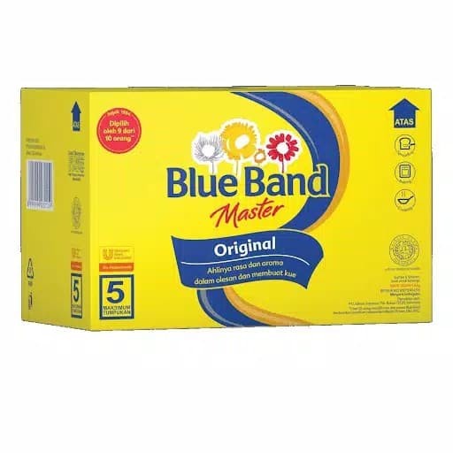 

butter-mentega- blueband master 4,5 kg blue band master 4.5kg master original mentega -mentega-