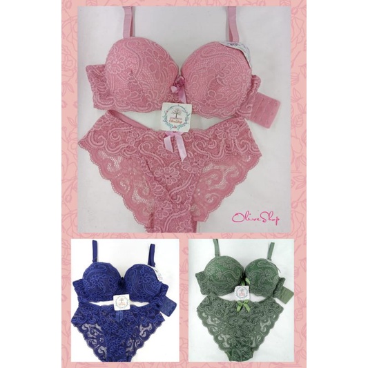 OliveShop ❤️ Set CD Bra Yasimei Mewah Elegan Murah Kode 7772