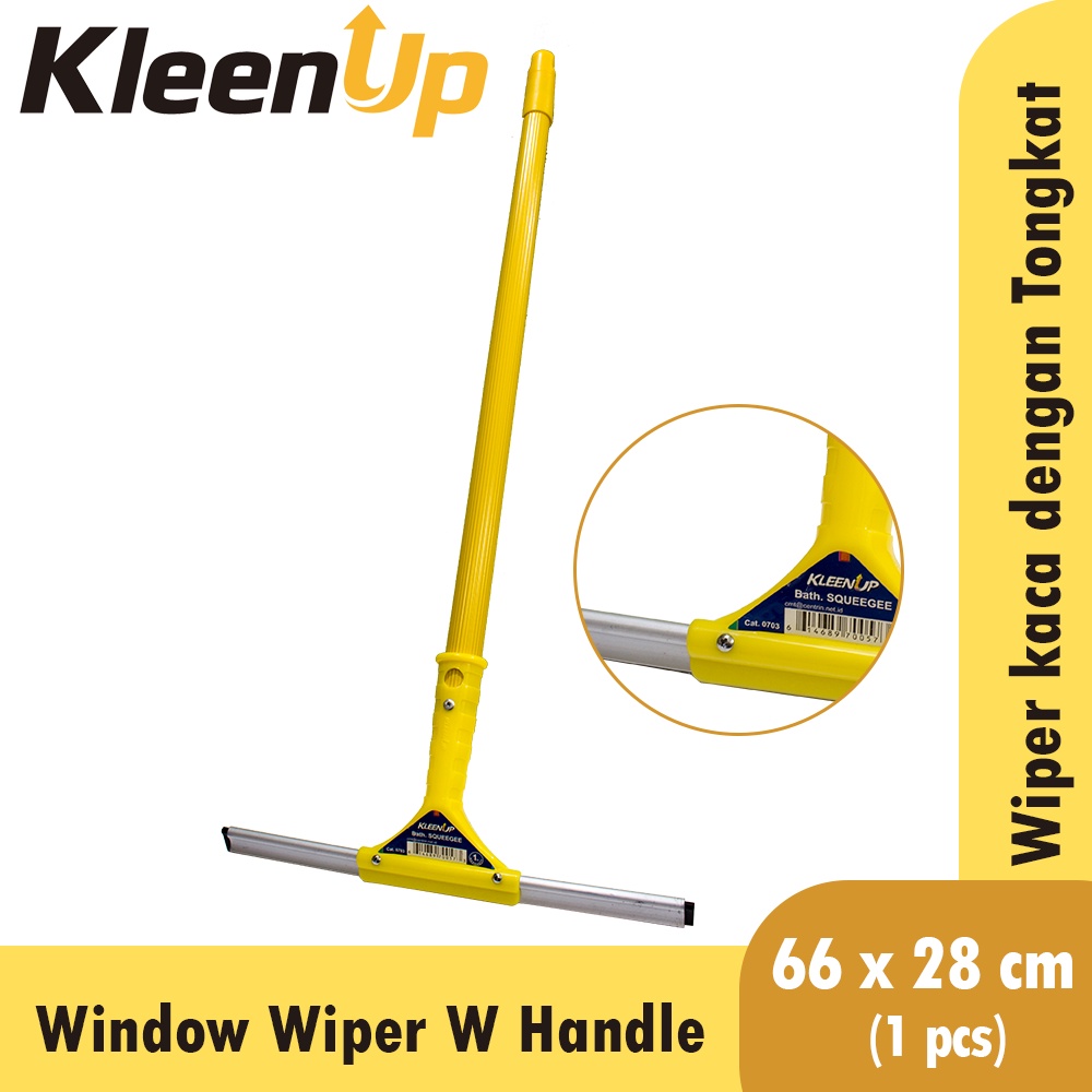 KtmStore Windows Squeeze Wiper kaca cermin jendela alat pembersih kaca Kleen up 0703