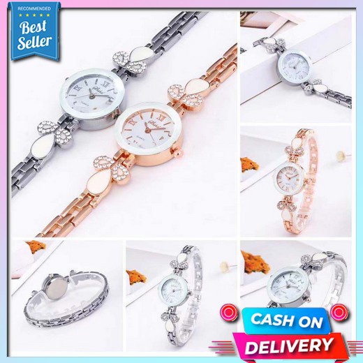 Jam Tangan Wanita Remaja Dewasa Perempuan Anak Perempuan Digital Jam Tangan Karet Analog Ala Korea J