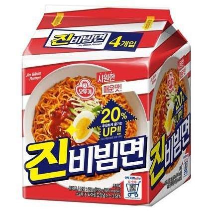 

Ottogi Jin Bibim Ramen Pack 624Gr