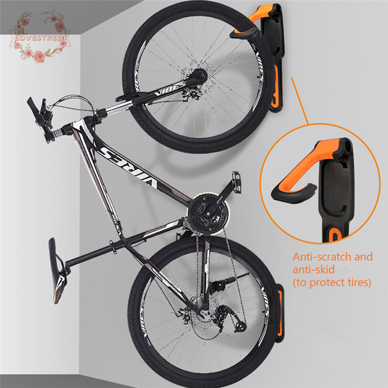 wall mount bike rack vertical