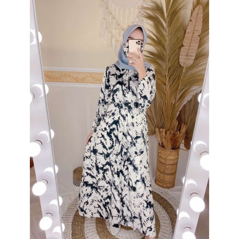 Gamis Cleo Maxi Motif