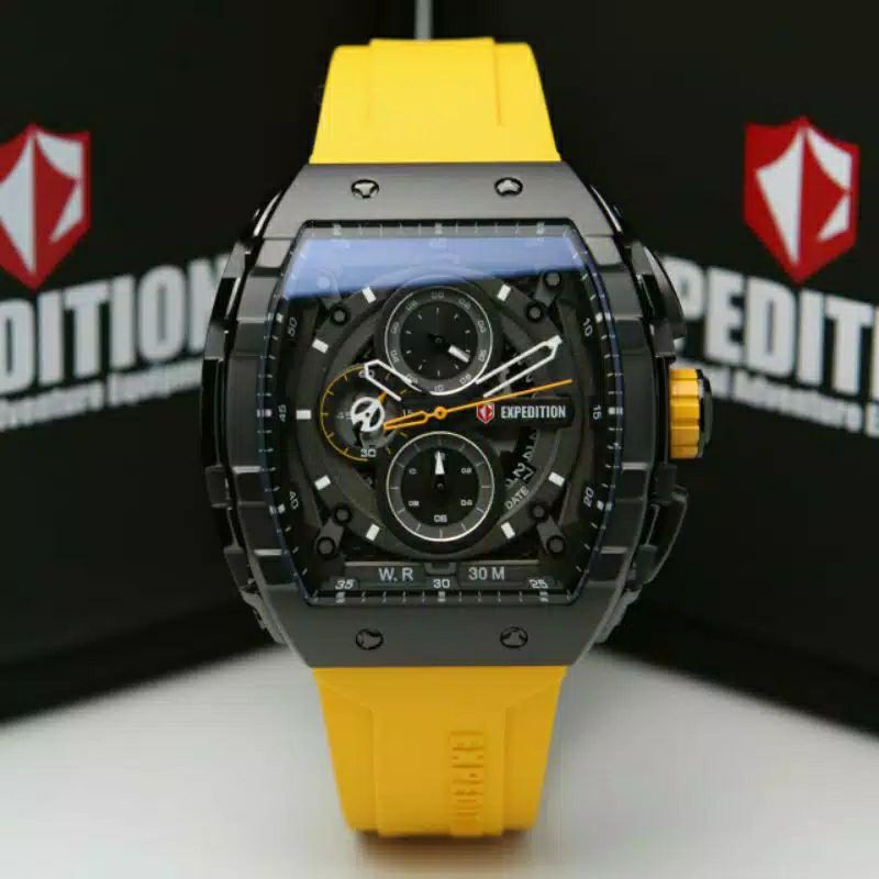 JAM EXPEDITION PRIA E 6782 ORIGINAL YELLOW BLACK