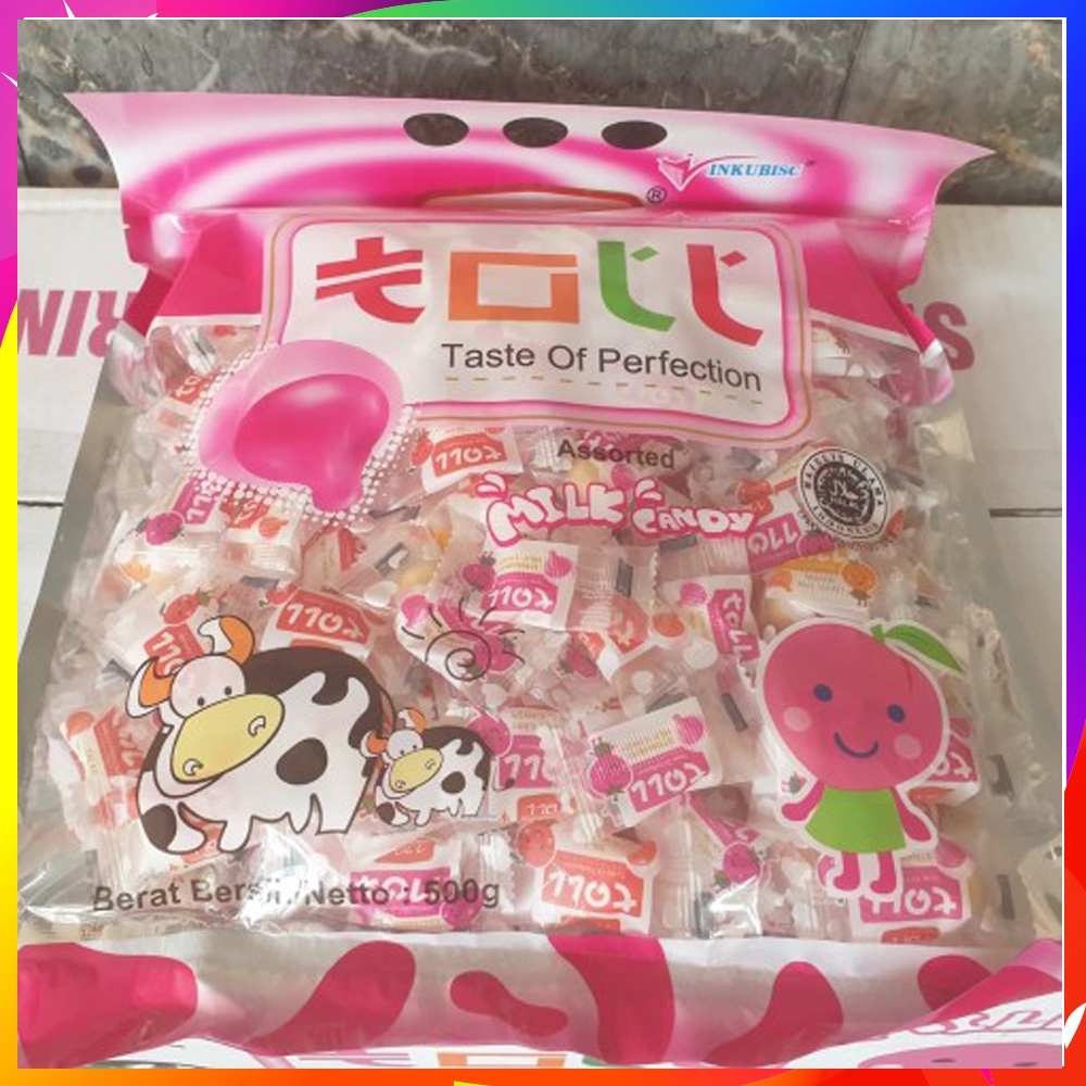 Milk Candy Toll Permen Susu Toll 120 Gram &amp; 500 Gram Milk Candy Toll (Toll Milk Candy)