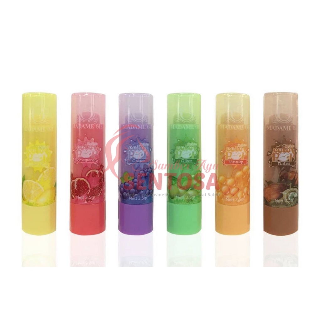 MADAME GIE COLOR POP LIPBALM FRUITY SERIES 3,5 GR