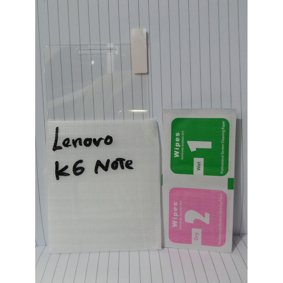 Tempered Gorilla Glass kaca Lenovo k6 note murah