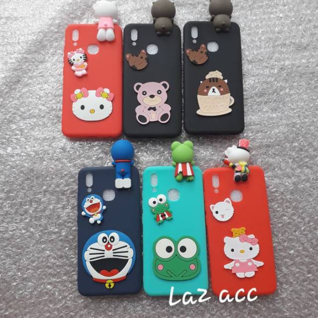 Case vivo y93 2018 karakter intip softcase casing silikon