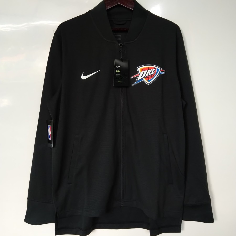 Jaket OKC Thunder Nike Basketball Dry Rivalry Jacket NBA Original
