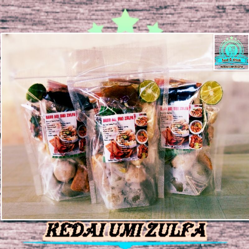 

Bakso Aci Instan Ruhay Homemade Komplit Halal 250gr