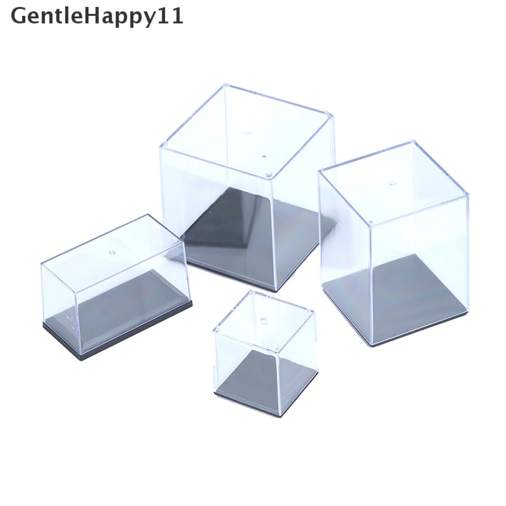 Gentlehappy Kotak Display Case Plastik Akrilik Bening Perlindungan Tahan Debu Untuk Model Figure