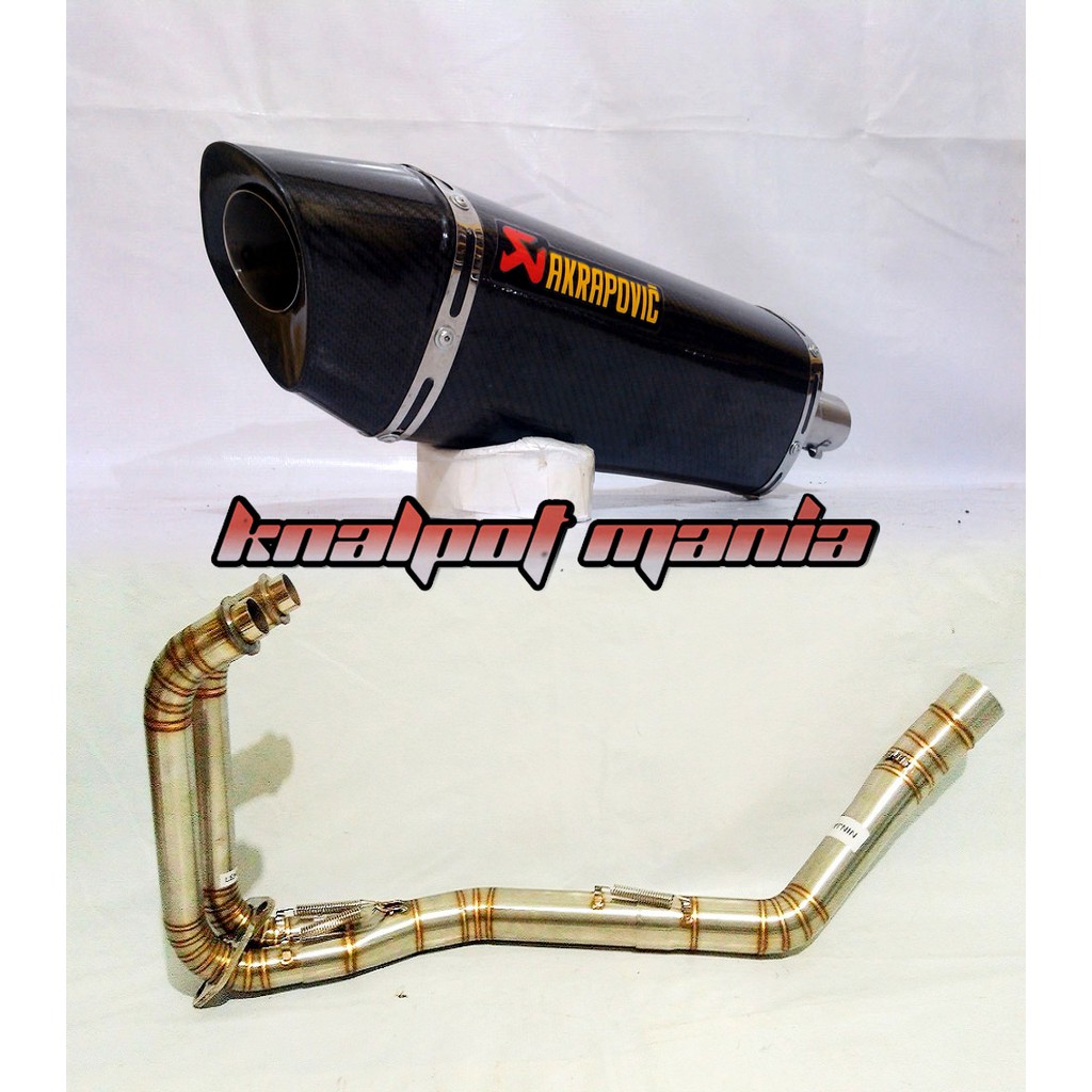 knalpot akrapovic full system ninja 250,z250,r25,mt25,z250sl,cbr 250,ninja mono,rr mono