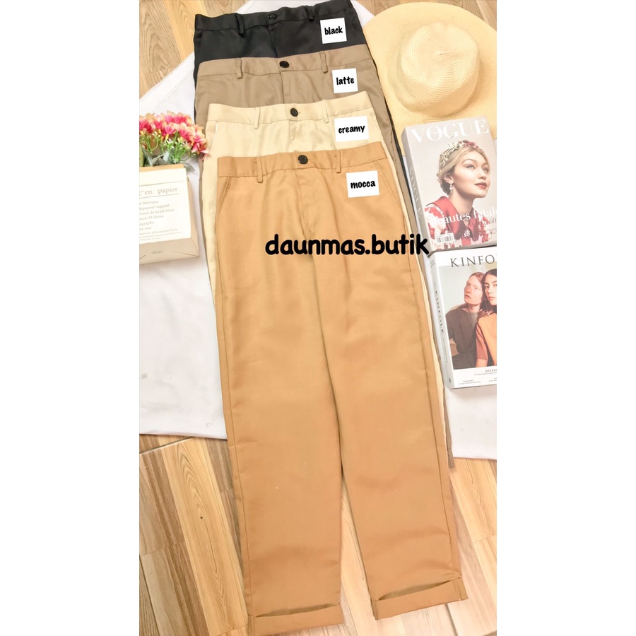 1KG MUAT 4PCS | RAGIEL KULOT HIGHWAIST AMERICAN DRILL HITS OOTD SELEBGRAM TERBEST SELLER FASHION WANITA TERKINI