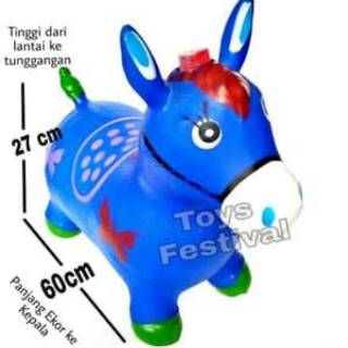  KARET TEBAL GRADE A Jumping Animal Kuda Kudaan Ada 