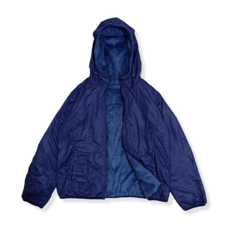 Uniqlo sherpa reversible jacket second