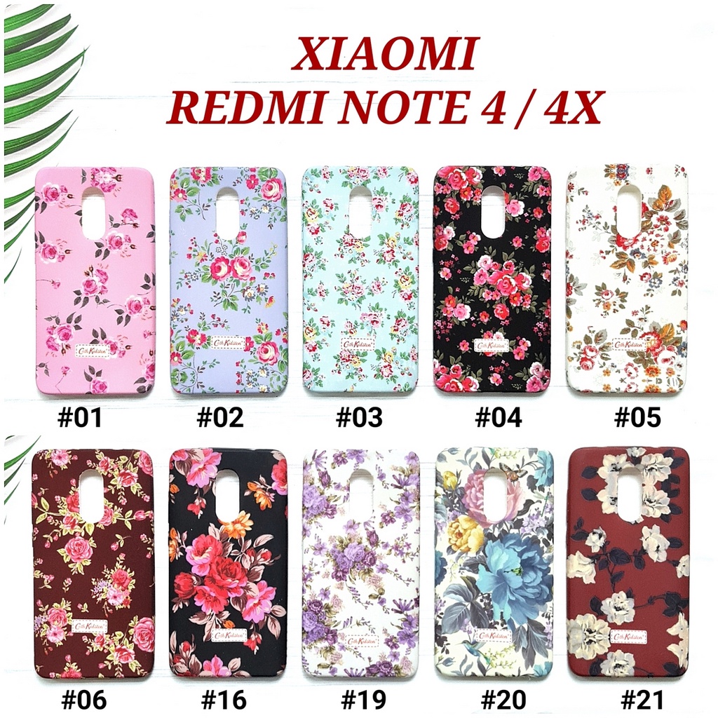 XIAOMI REDMI NOTE 4 4X 5A 5 PRIME 5 5 PRO 6 6 PRO 7 8 8 PRO | CK FLOWER Soft Case Glow In The Dark