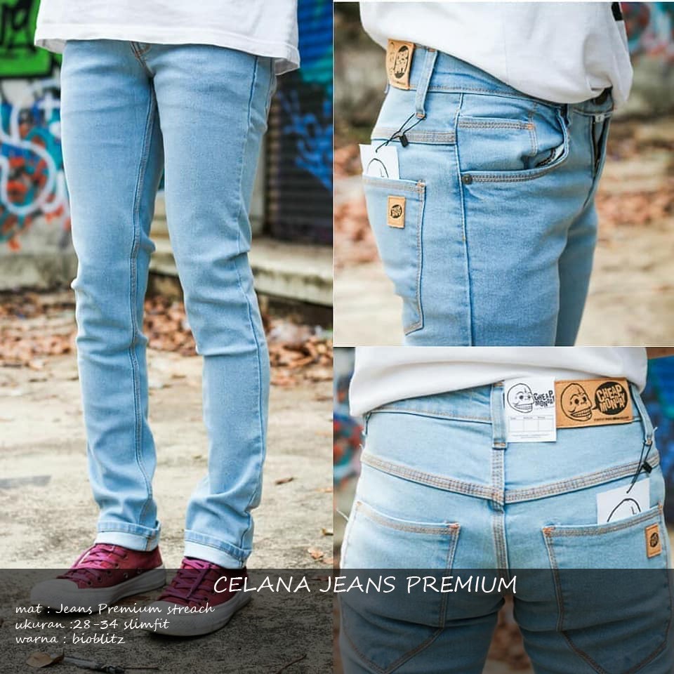 Q 437 Celana levis pria Tidak Luntur dan nyaman dipakai Q 437 Celana levis pria Tidak Luntur dan nyaman dipakai
