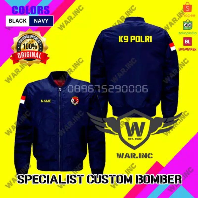 JAKET POLISI SATWA K9 POLRI