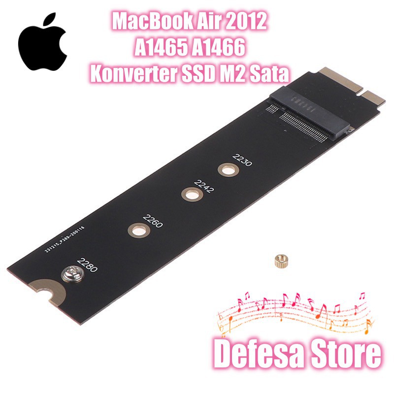 SSD MacBookk Air 2012 Adapter to M2 Sata B key SSD