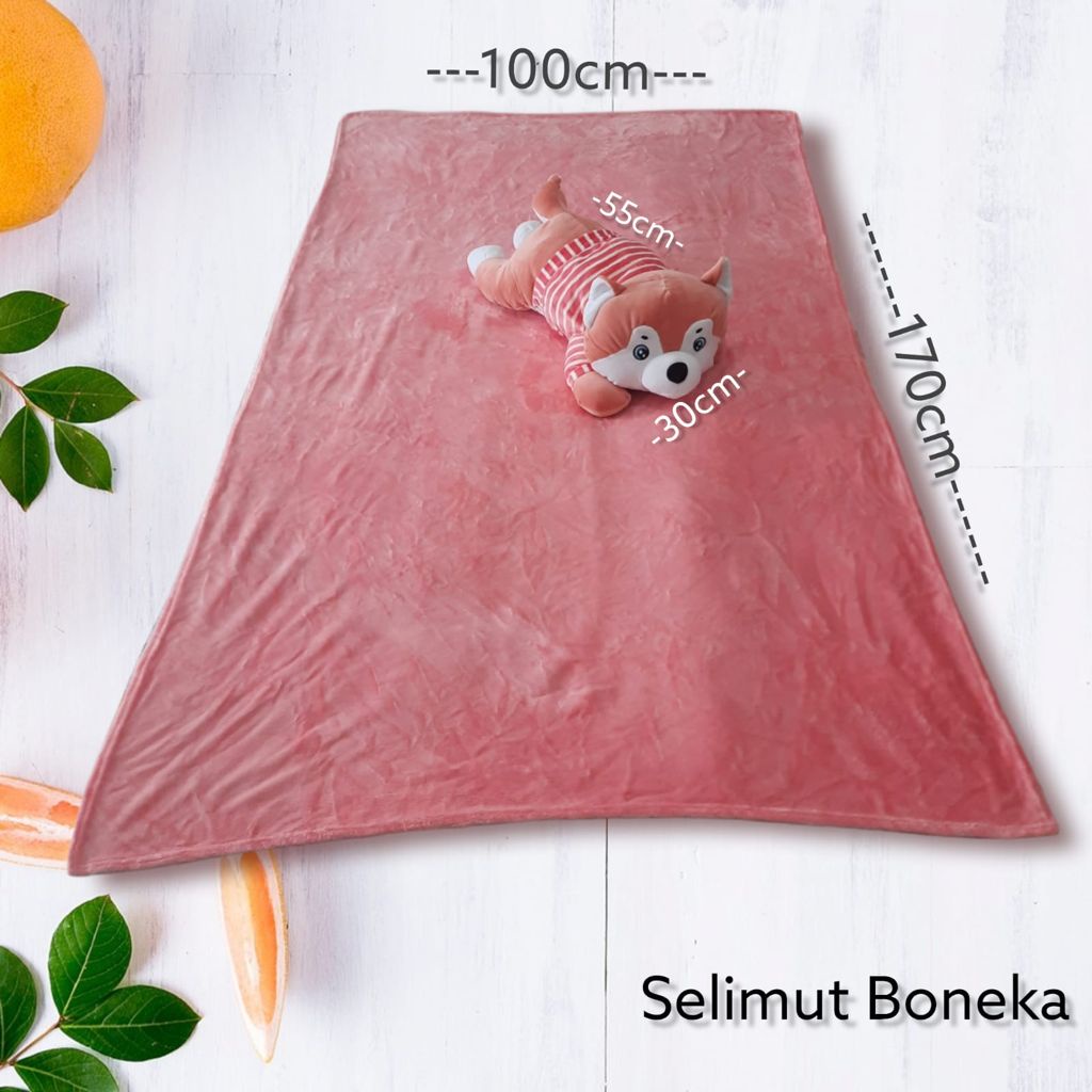 Castle - Bantal Selimut / Balmut Motif Murah Lembut 2 In 1 - Boneka Selimut 100cm x 170cm