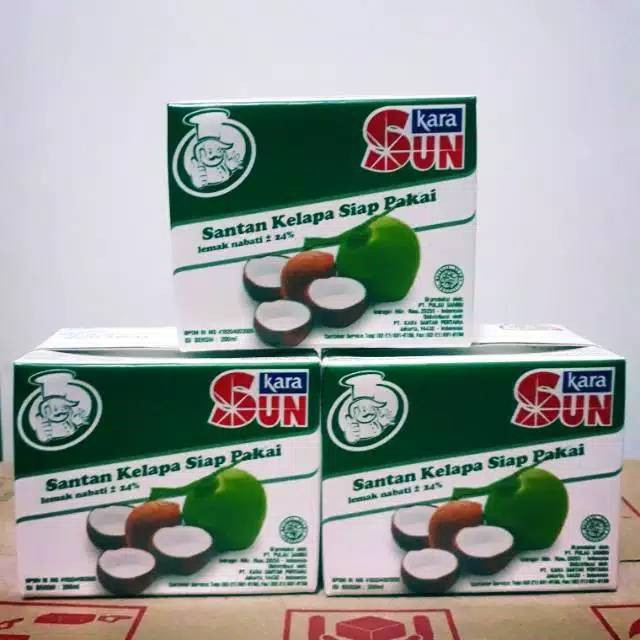 

PASAR ONLINE MURAH - SUN KARA 200ML / SANTAN KARA / SANTAN KELAPA