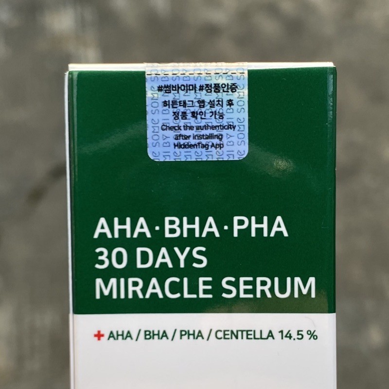 Some By Mi AHA BHA PHA 30 days Miracle SERUM 50ml HIJAU