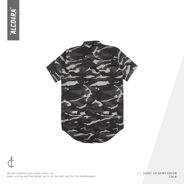 SHIRT DP ARMY GREEN