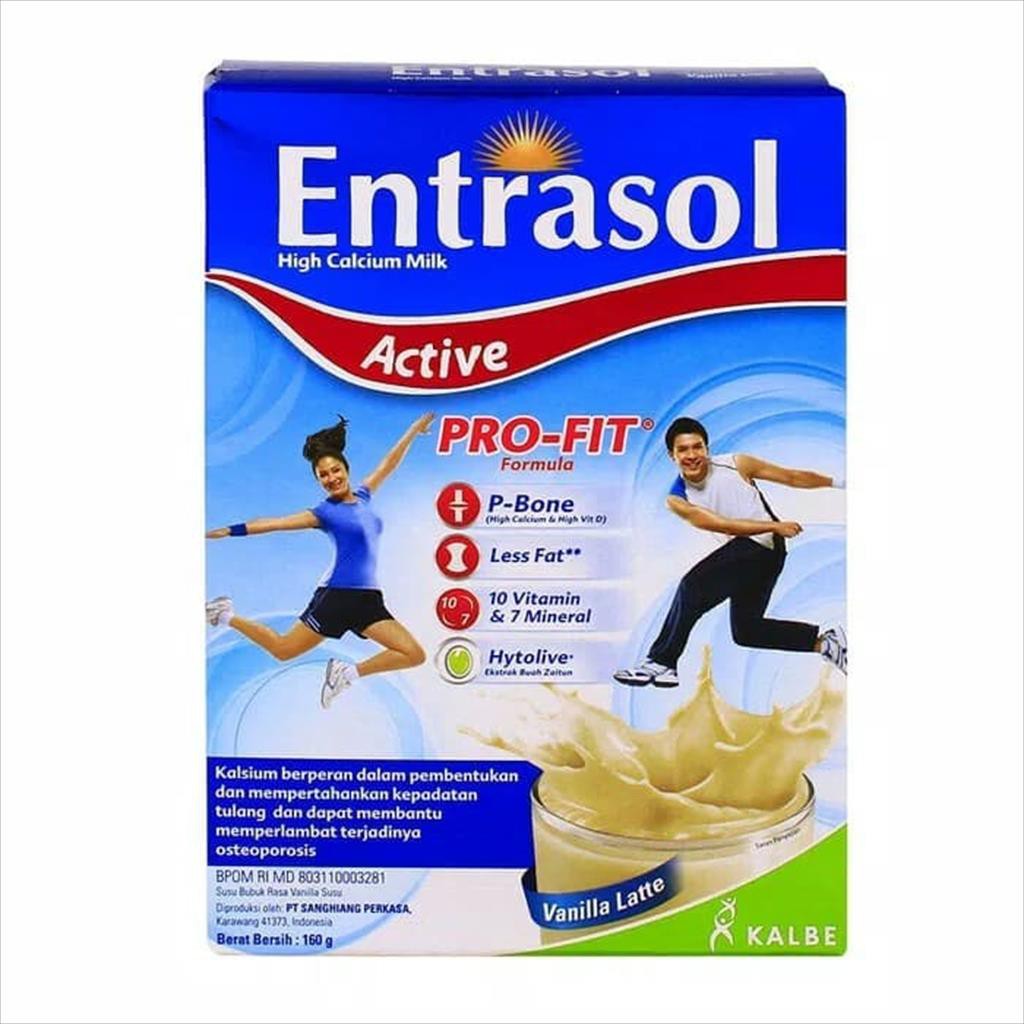 

Entrasol Active Coklat dan Vanilla 160Gram