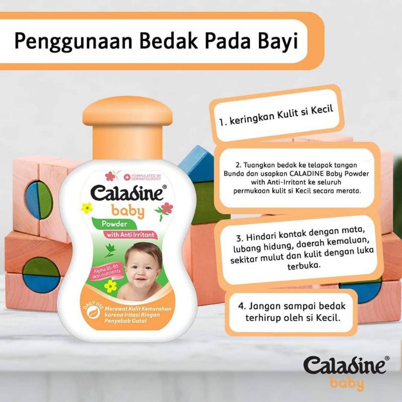 CALADINE BABY POWDER WITH ANTI IRRITANT