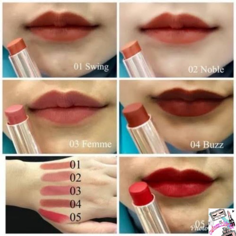 ☃Cutezz_Ching☃Wardah Instaperfect Mattetitude Matte Stain Lipstick 3.5g