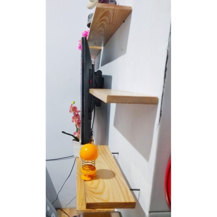 

Dijual Kayu Jatibelanda 11 X 60 Cm Rak Melayang Rak Gantung Kayu Jati Belanda Trendi