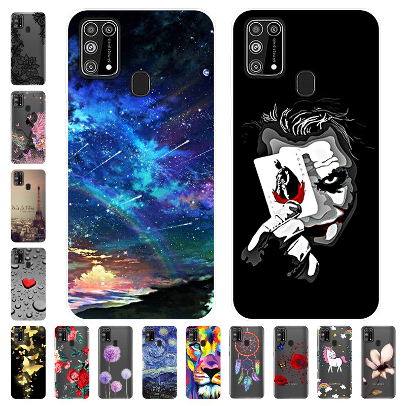 HP Soft Case Samsung M31 Casing Silikon Untuk Samsung Galaxy M31 GalaxyM31 Casing Kartun Cover