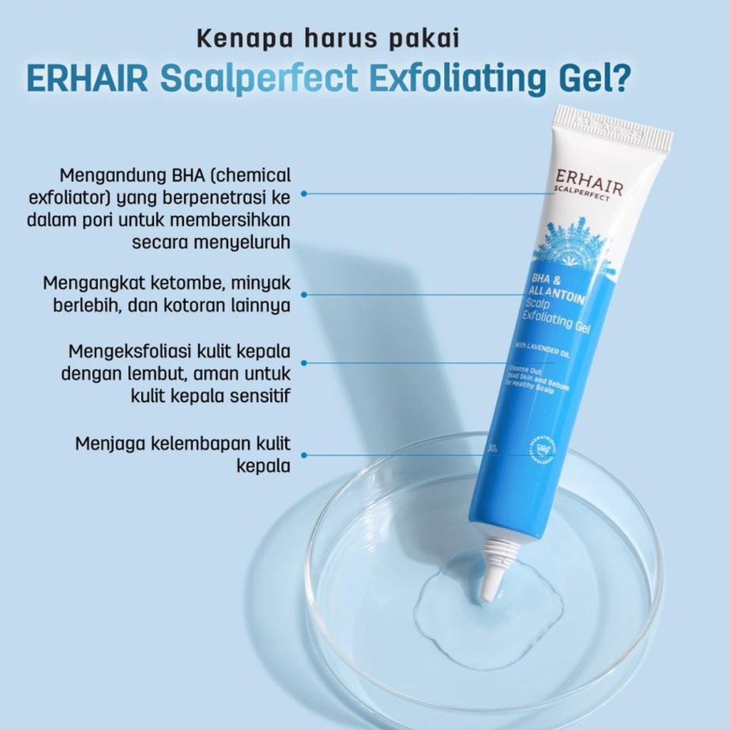 ERHAIR Scalperfect Anti Dandruff Series | Shampoo | Hair Serum | Exfoliating Gel | Hydrating Mask | Dry Shampoo