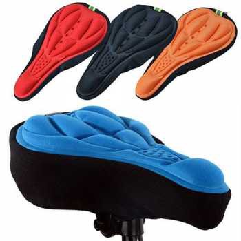 Cover Jok Sadel Sepeda Sporty Silicone &amp; Sponge