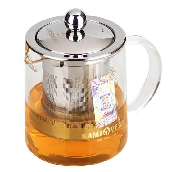 

KAMJOVE A-01 ART TEA POT /ALAT SARINGAN SEDUH TEH 350ML